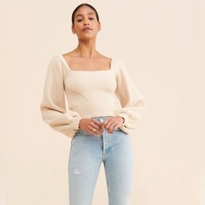 MINKPINK Vayu tie back sweater